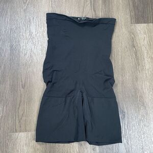 Spanx Power Series Womens Body Suits Shorts Black‎ Shapewear Size 2X Plus
